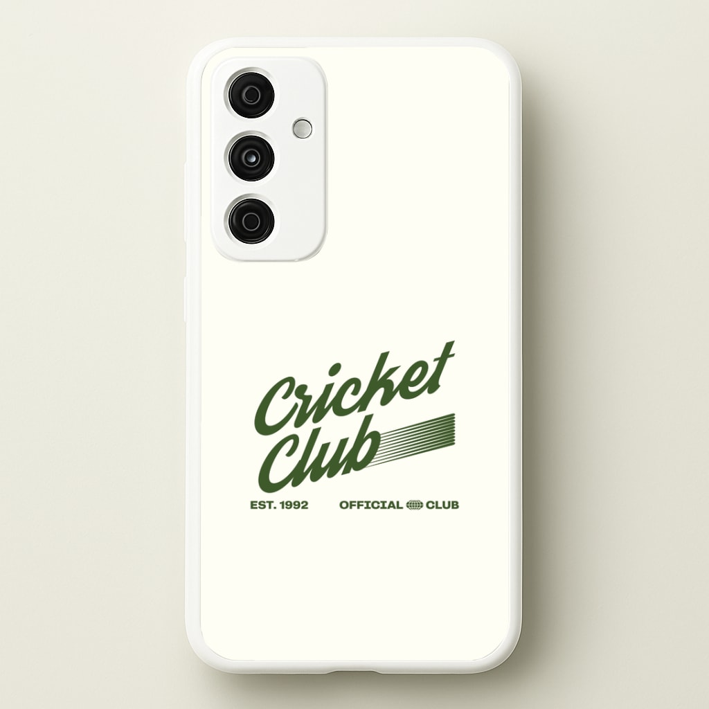 Official Cricket Club Galaxy A35 Case