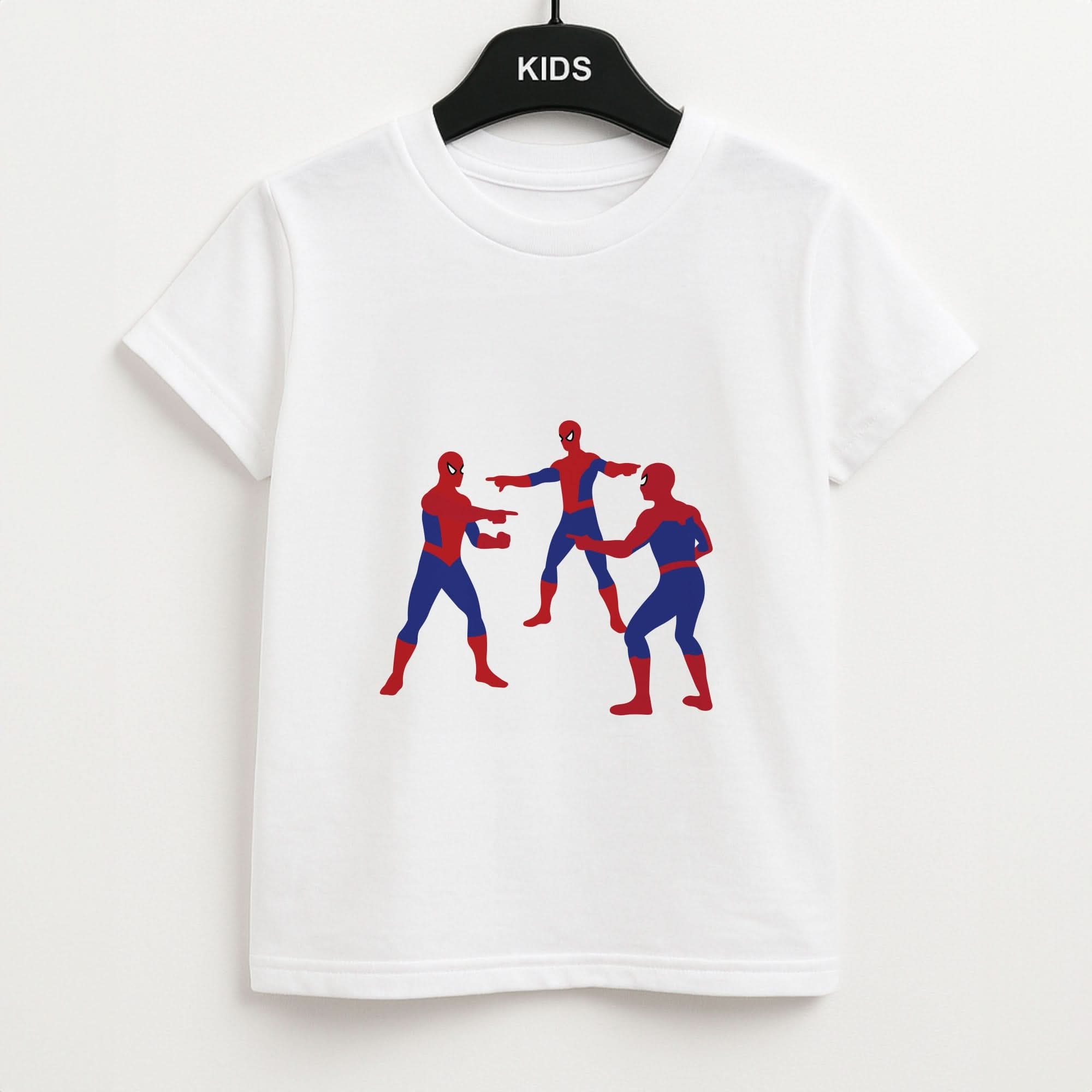 Spider Hero Pointing Meme Kids Unisex T-Shirt