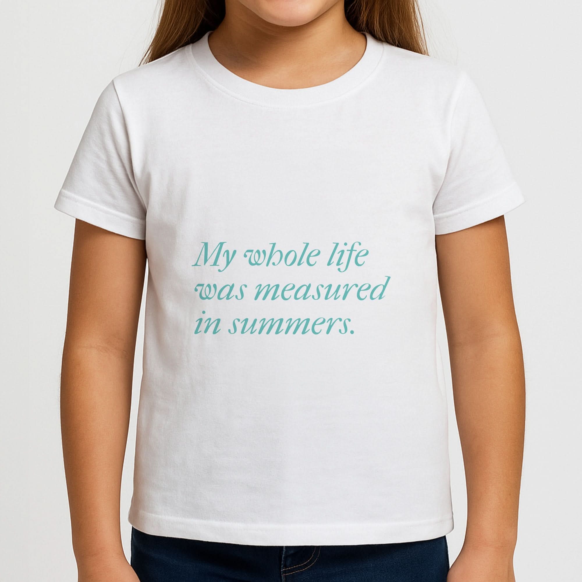 Measured In Summers Girls T-Shirt