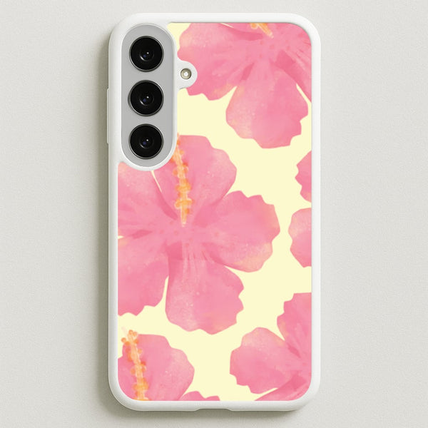 Hibiscus Galaxy S25FE Case