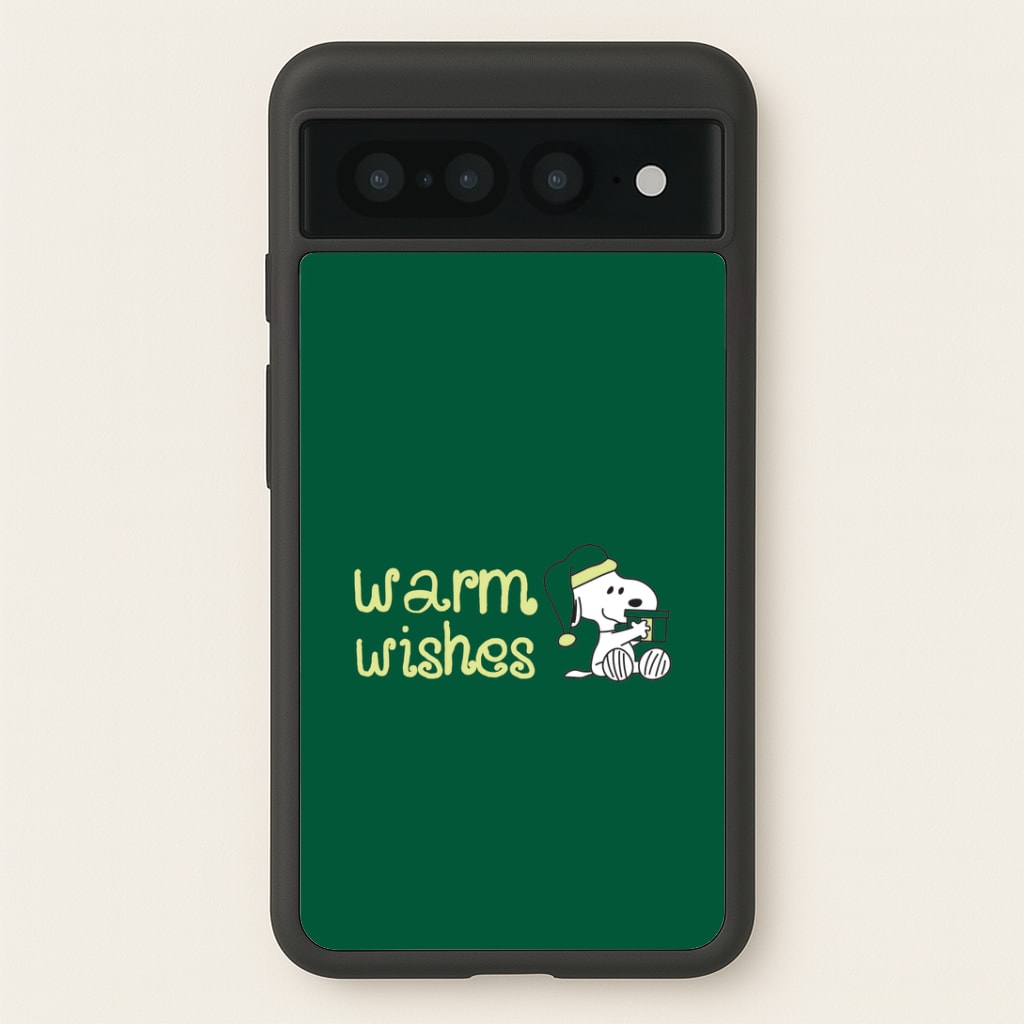 Cartoon Beagle Warm Wishes Google Pixel 7 Pro Case