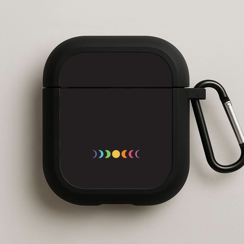 Band Moon Cycle Black AirPods Case