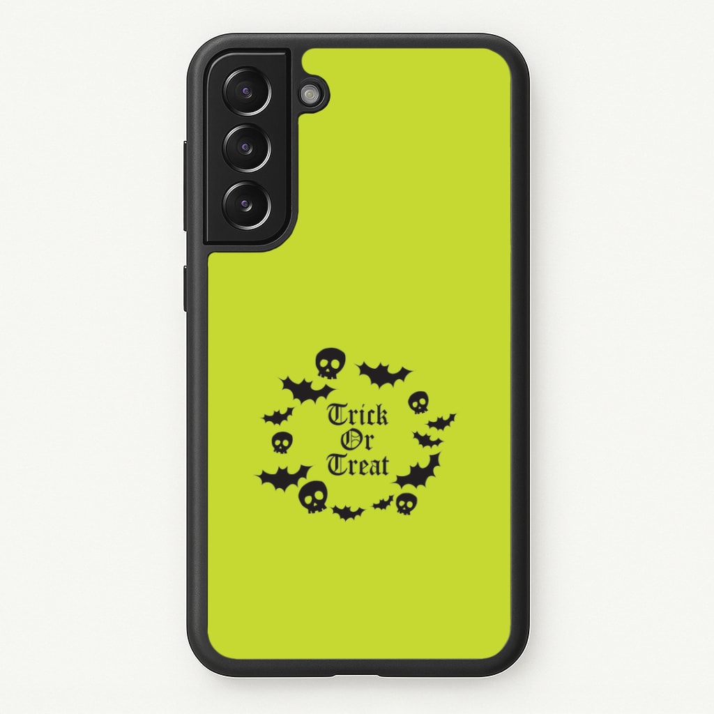 Trick Or Treat Wreath Galaxy S21FE Case