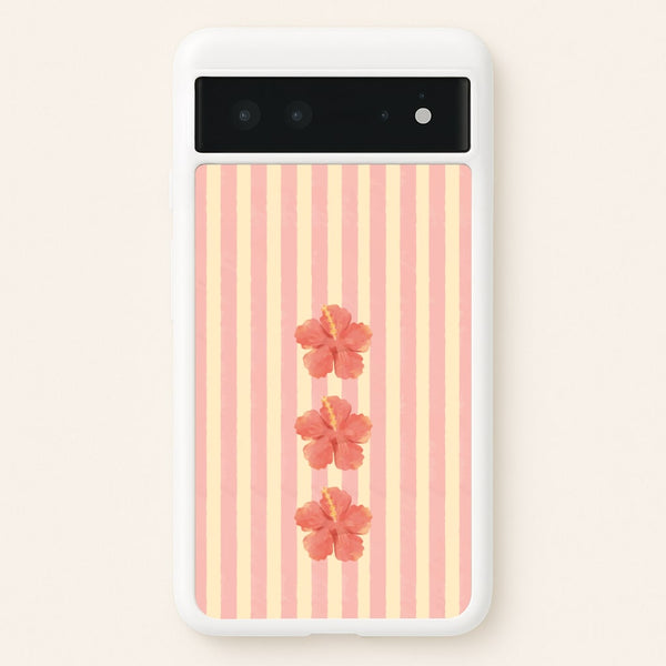 Hibiscus Rays Google Pixel 6 Case