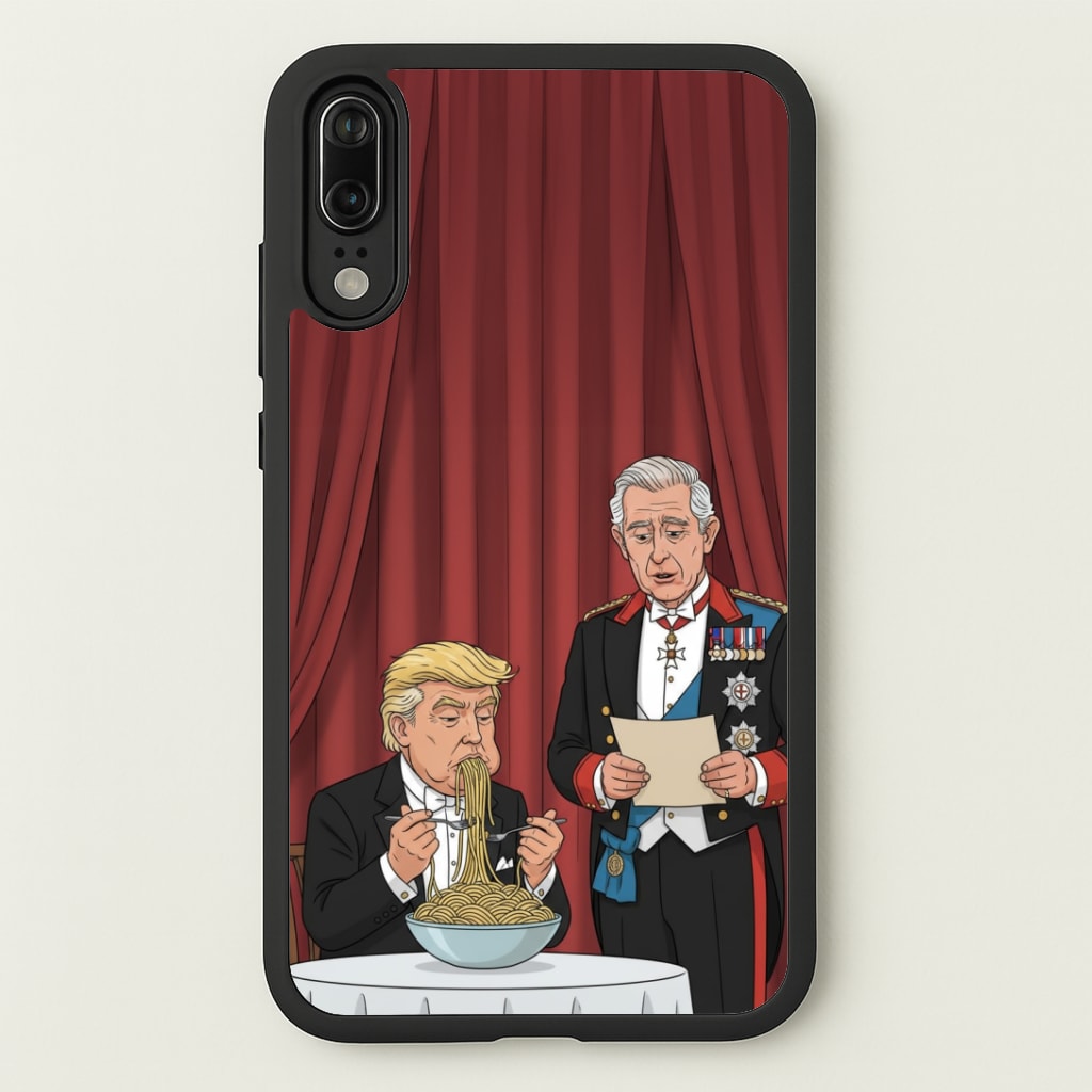 Charles & Donald's Spaghetti Huawei P20 Case