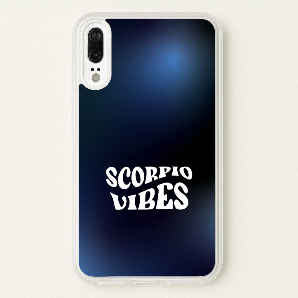 Scorpio Vibes Gradient Zodiac Huawei P20 Case