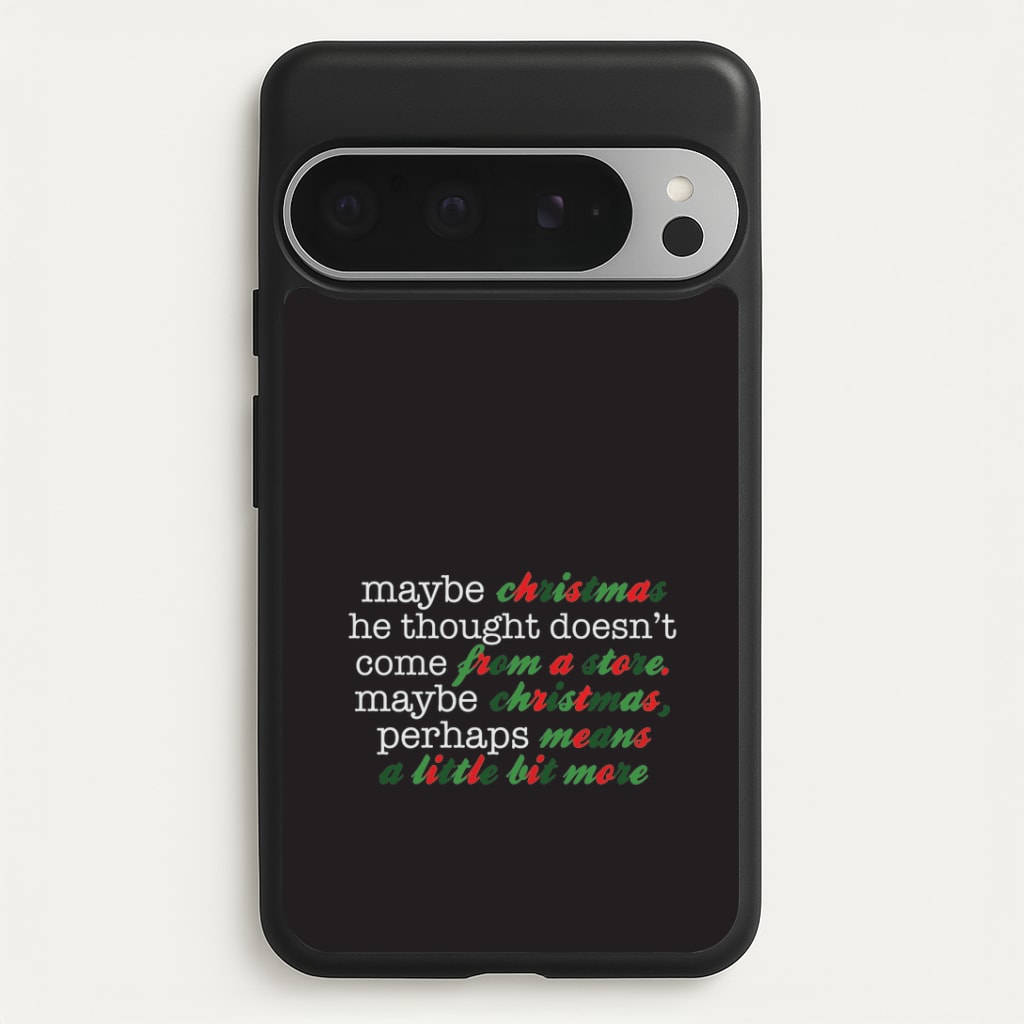 Green Creature Quote Google Pixel 9 Pro XL Case
