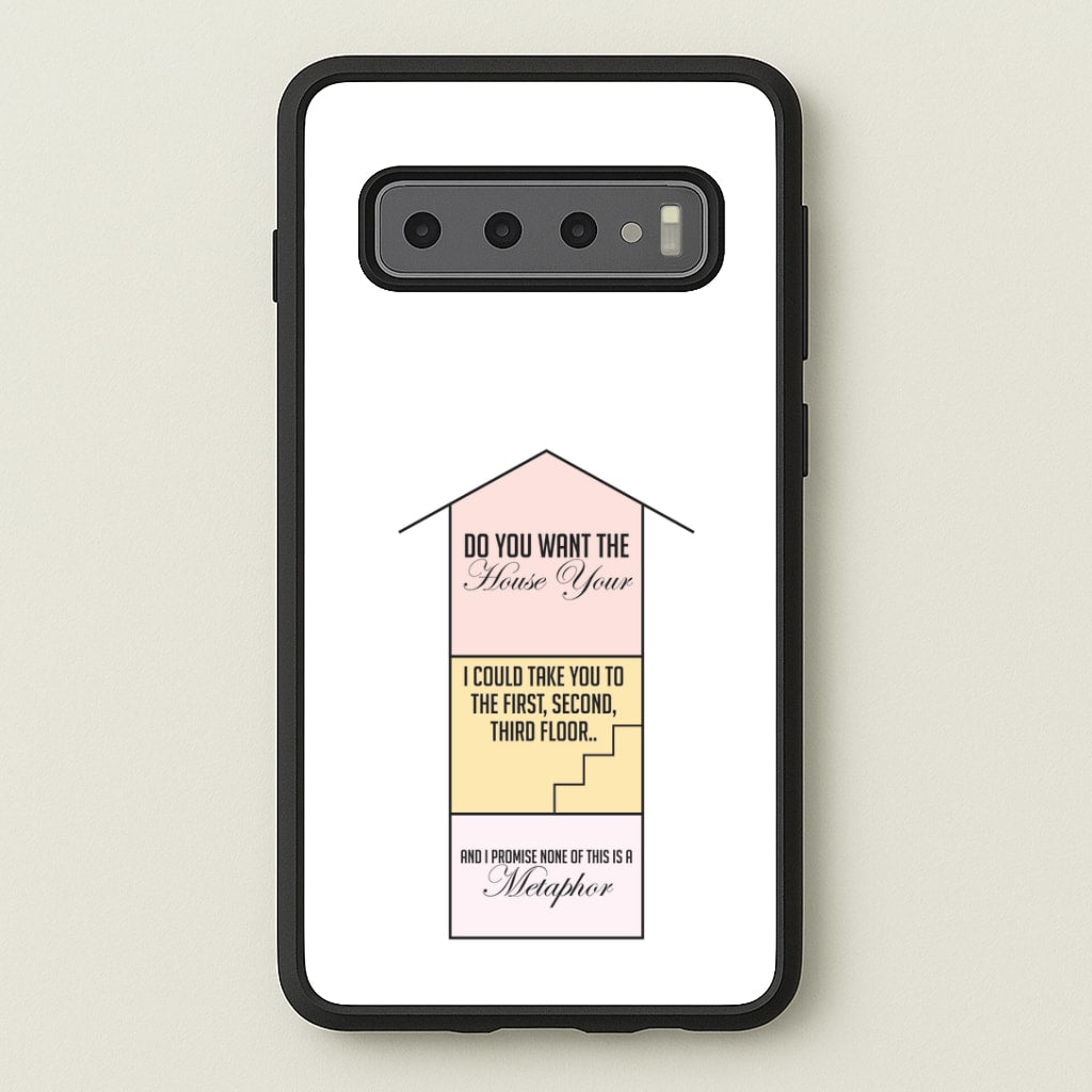 Do You Want The Tour Lyrics Galaxy S10 Plus Case