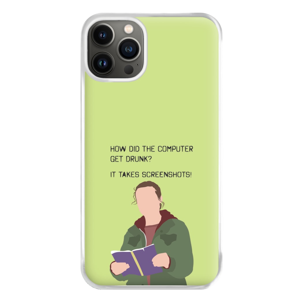 How Did The Computer Get Drunk? iPhone 13 Case