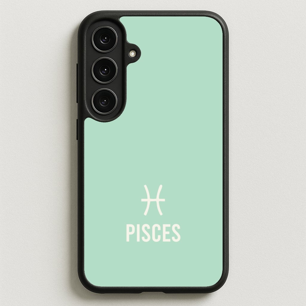 Pisces Pastel Zodiac Galaxy S25FE Case