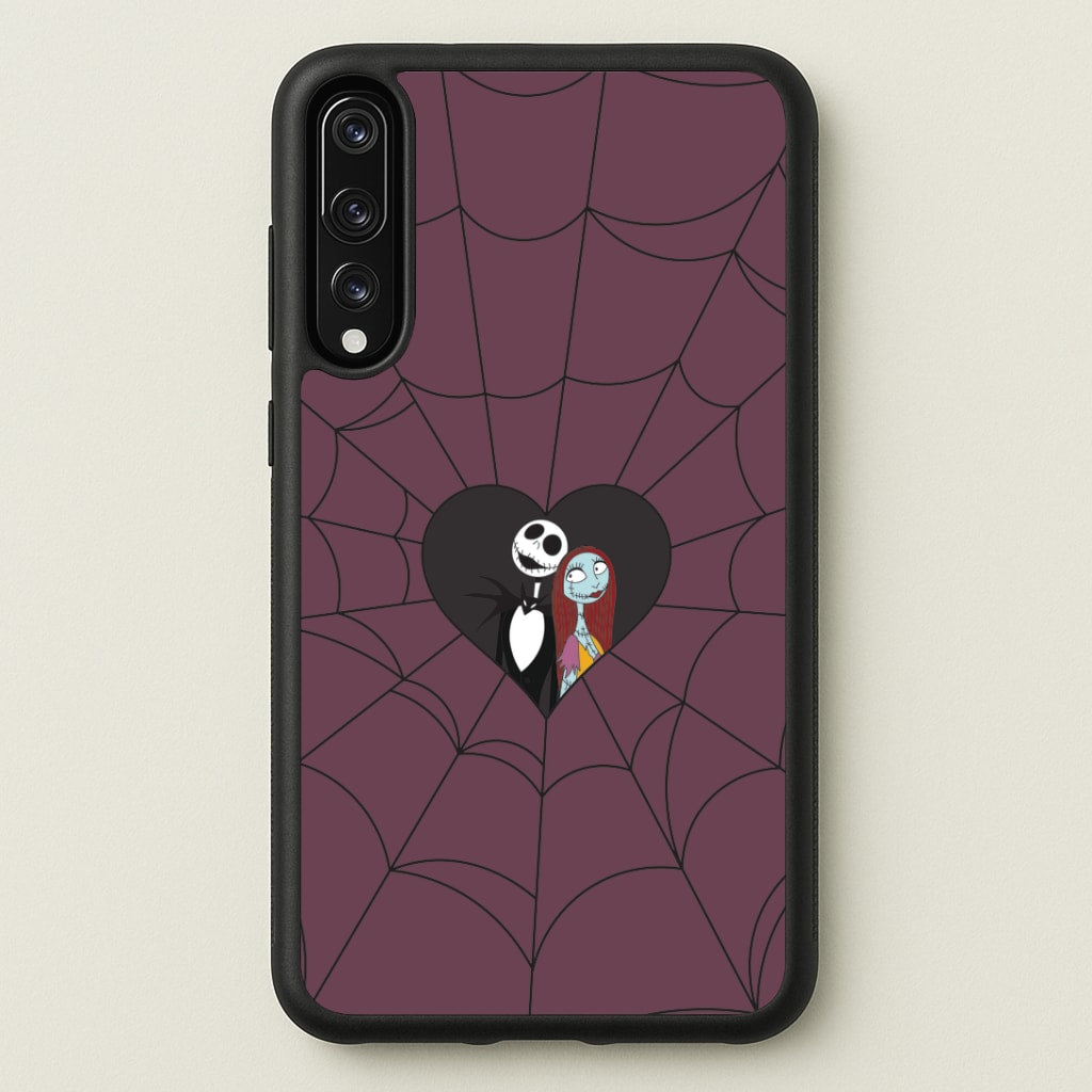 J And S Cobweb Heart Huawei P20 Pro Case