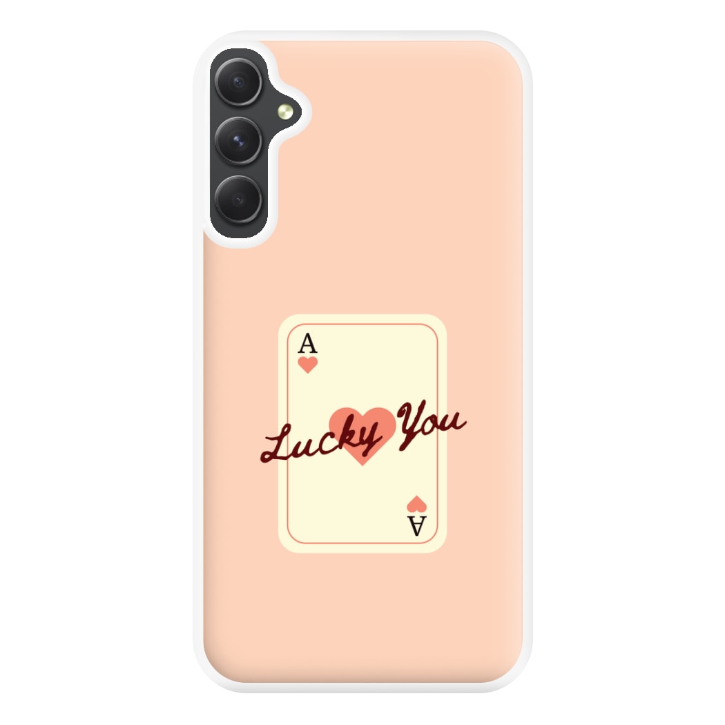 Lucky You Card Galaxy A54 Case