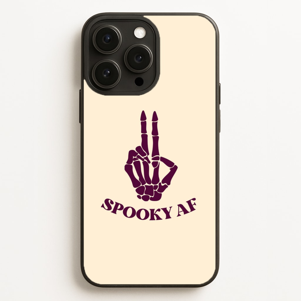 Spooky AF iPhone 16 Pro Case