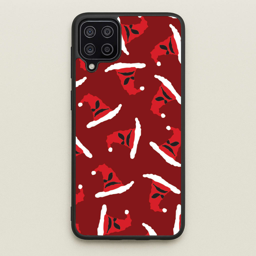 Sorting Christmas Hat Pattern Galaxy A12 Case