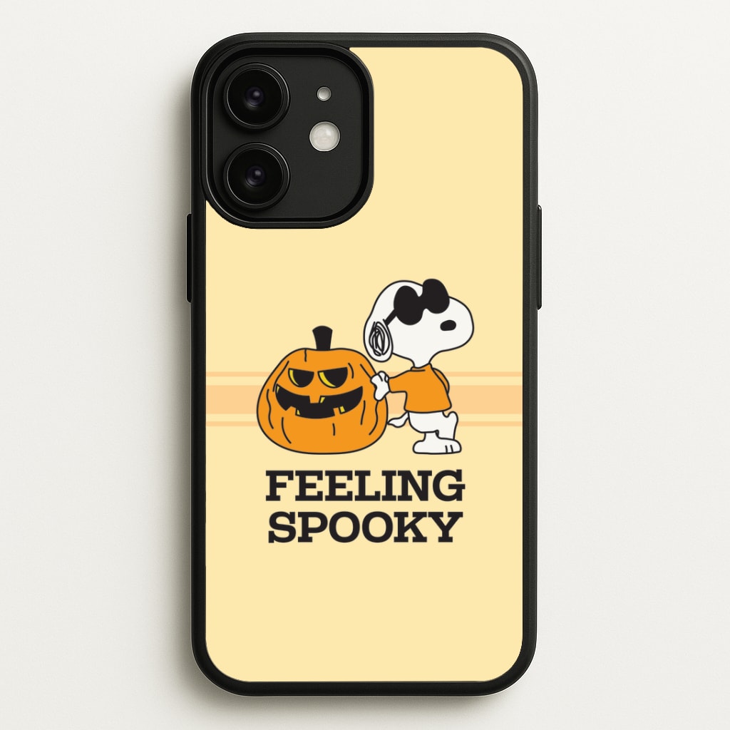 Feeling Spooky Cartoon Beagle iPhone 11 Case