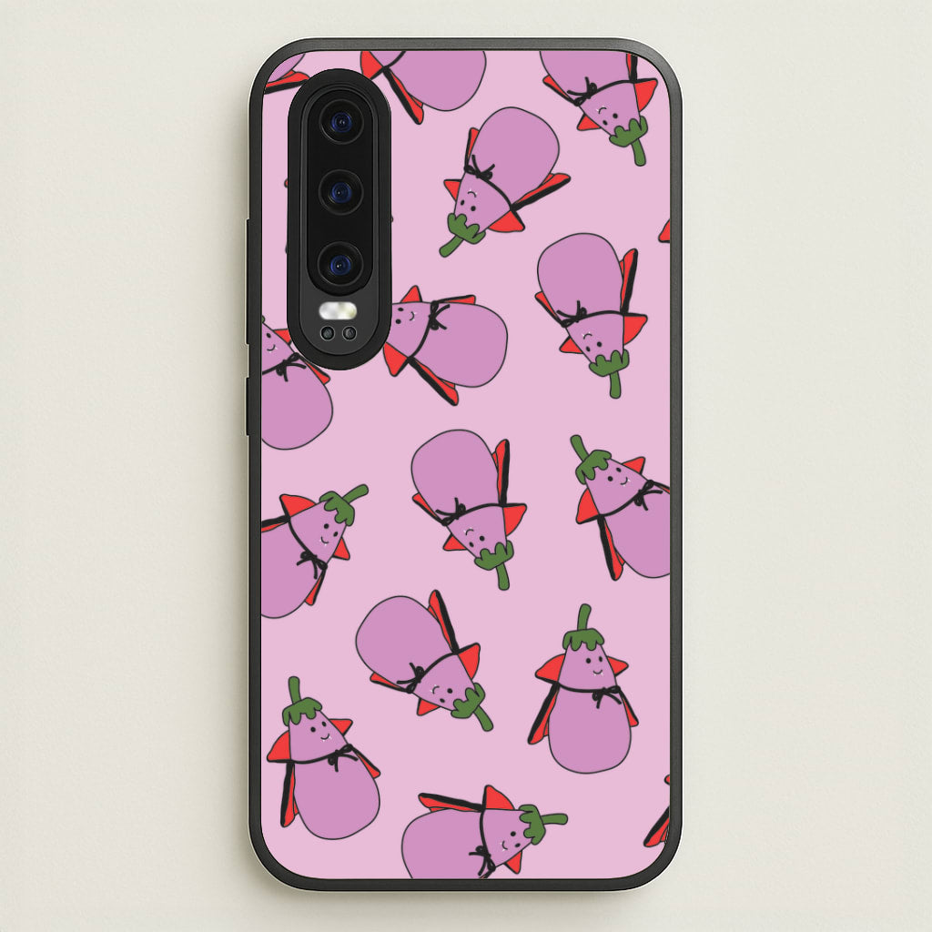 Vampire Vegetable Pattern - Halloween Huawei P30 Case