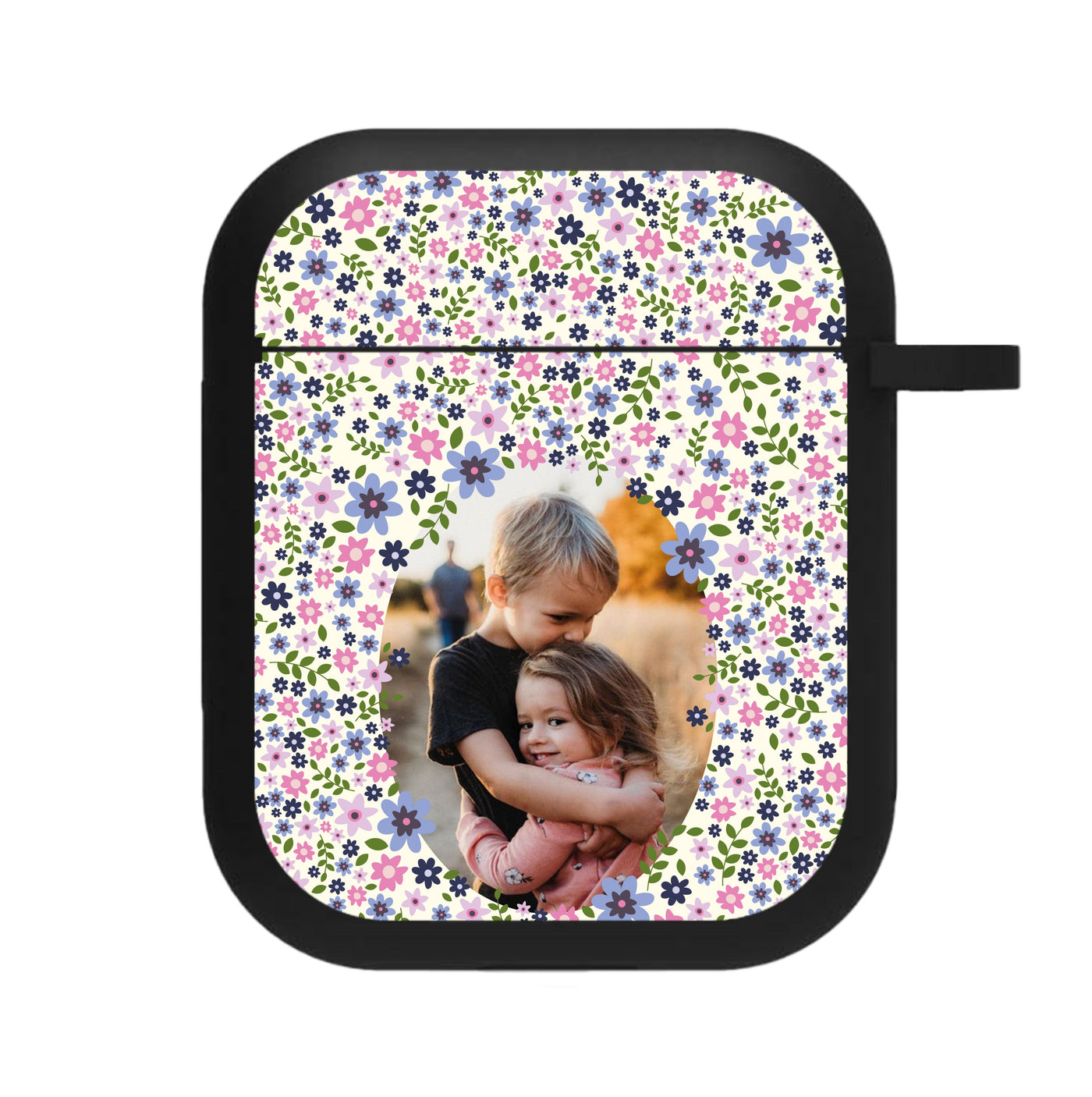 Detailed Flower Pattern - Personalised Mother's Day AirPods Case