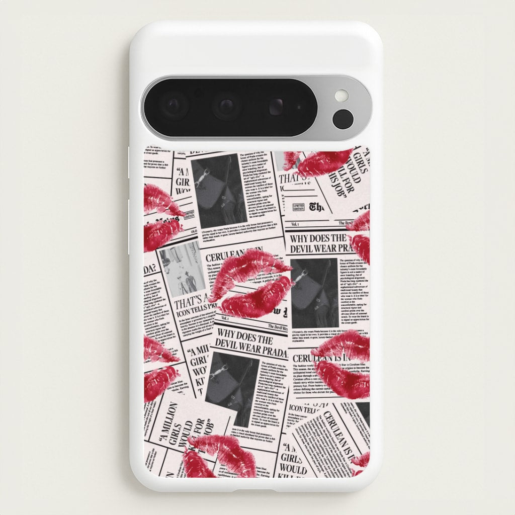 Front Page Kisses Google Pixel 9 Pro XL Case