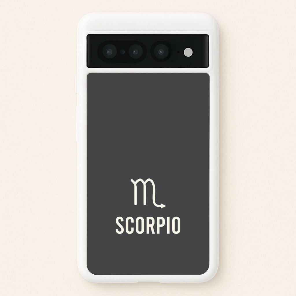 Scorpio Pastel Zodiac Google Pixel 7 Pro Case