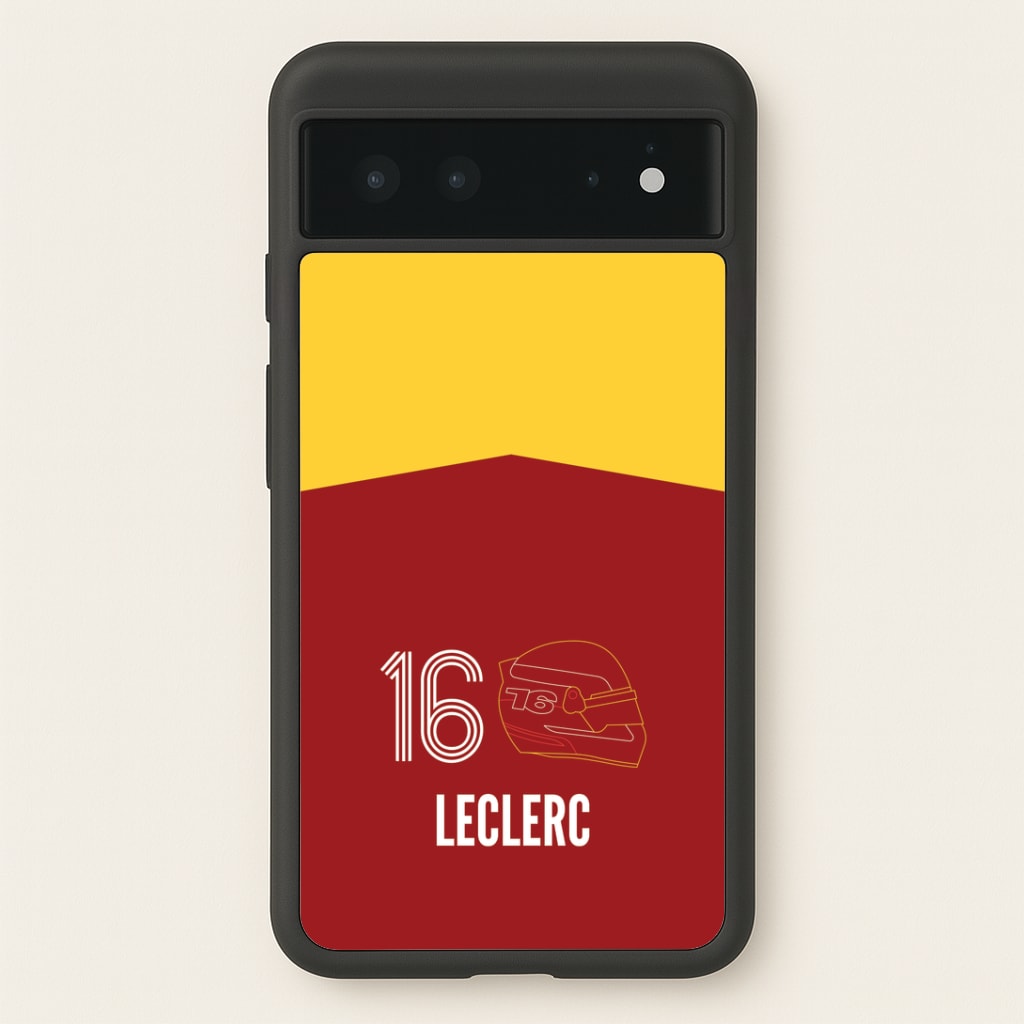 Leclerc Helmet 2026 Google Pixel 6 Case