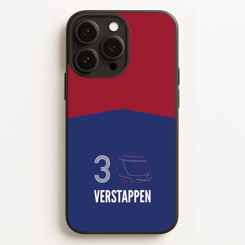 Verstappen Helmet 2026 iPhone 16 Pro Max Case