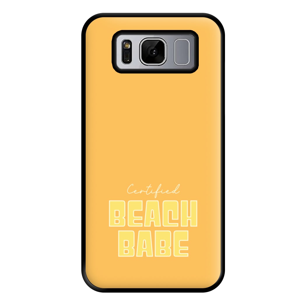 Certified Beach Babe Galaxy S8 Plus Case
