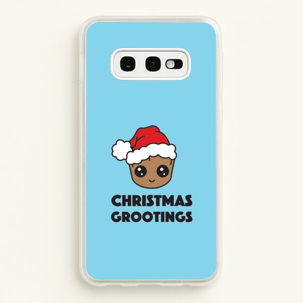 Christmas Grootings Galaxy S10e Case
