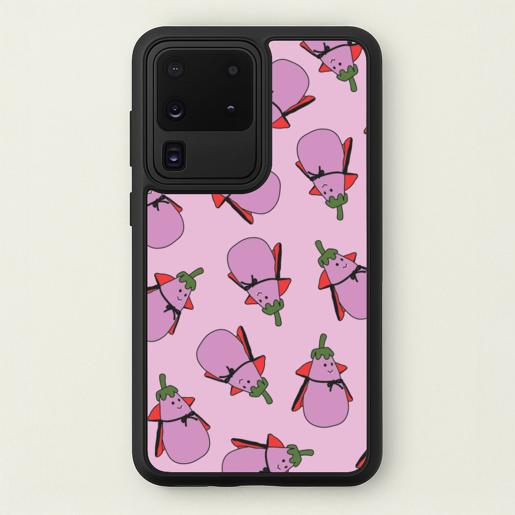 Vampire Vegetable Pattern - Halloween Galaxy S20 Ultra Case