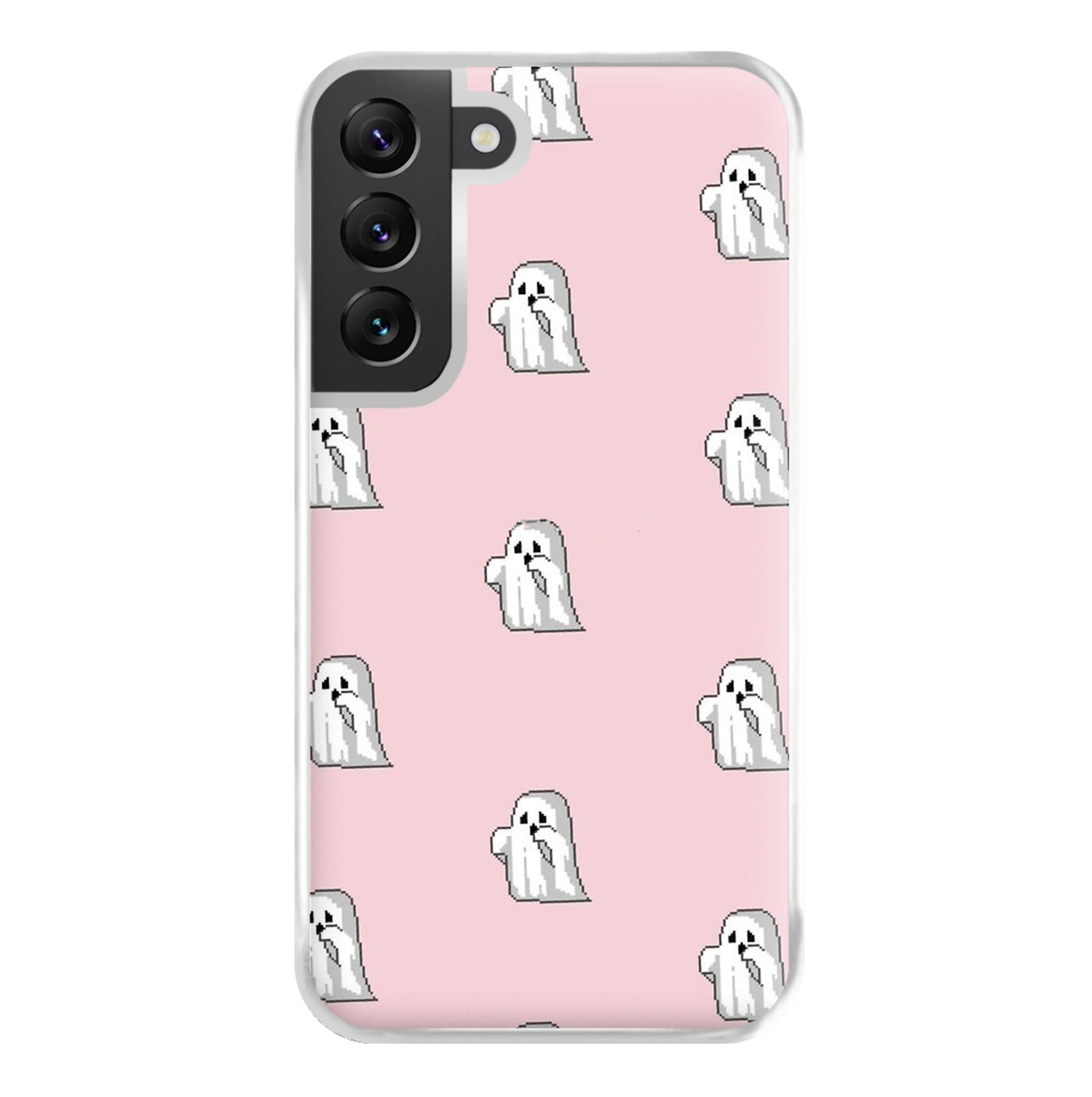 Pastel Pixel Ghost Halloween Phone Case