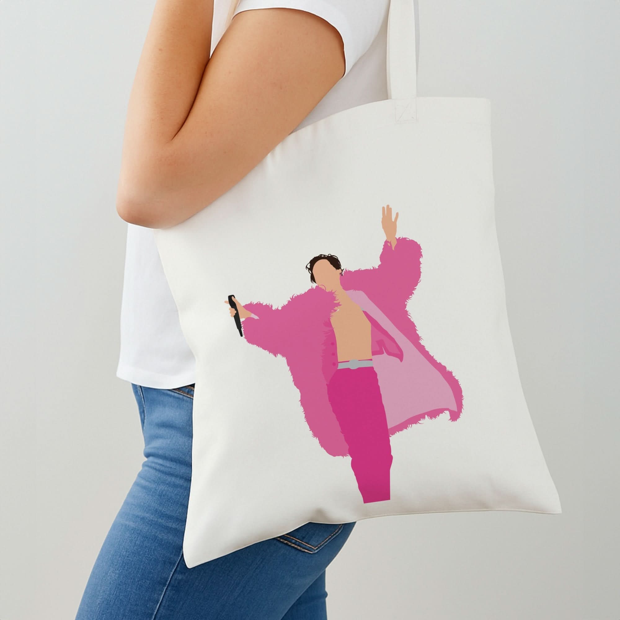 Harry Pink Coat Shoulder Bag