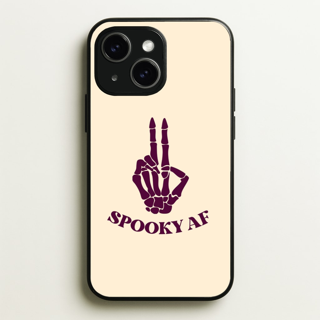 Spooky AF iPhone 15 Plus Case