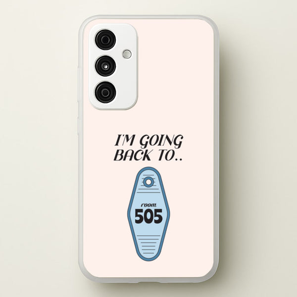 I'm Going Back To 505 Keyring Galaxy A55 Case