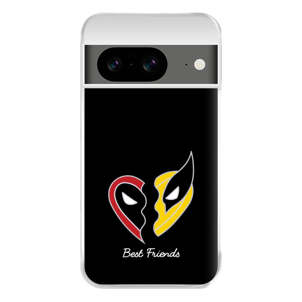 Superhero Best Friends Locket Google Pixel 8a Case