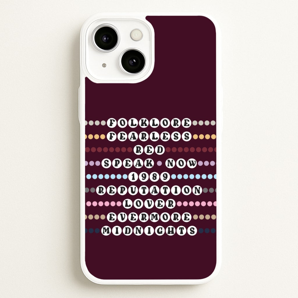 Concert Bracelets iPhone 13 Mini Case