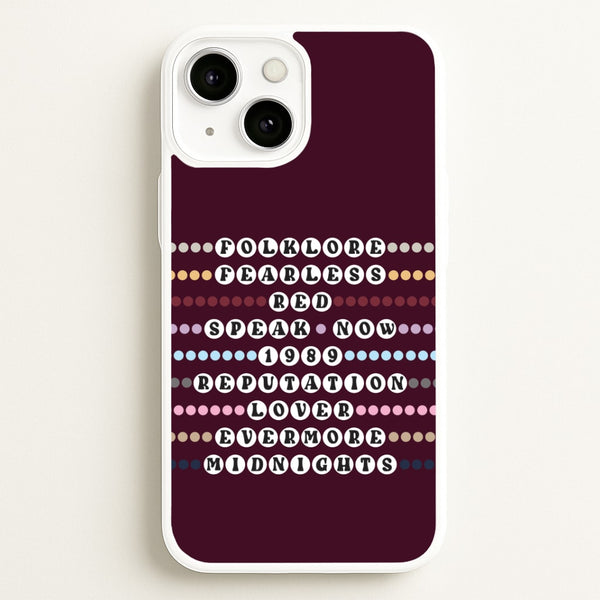 Concert Bracelets iPhone 13 Mini Case