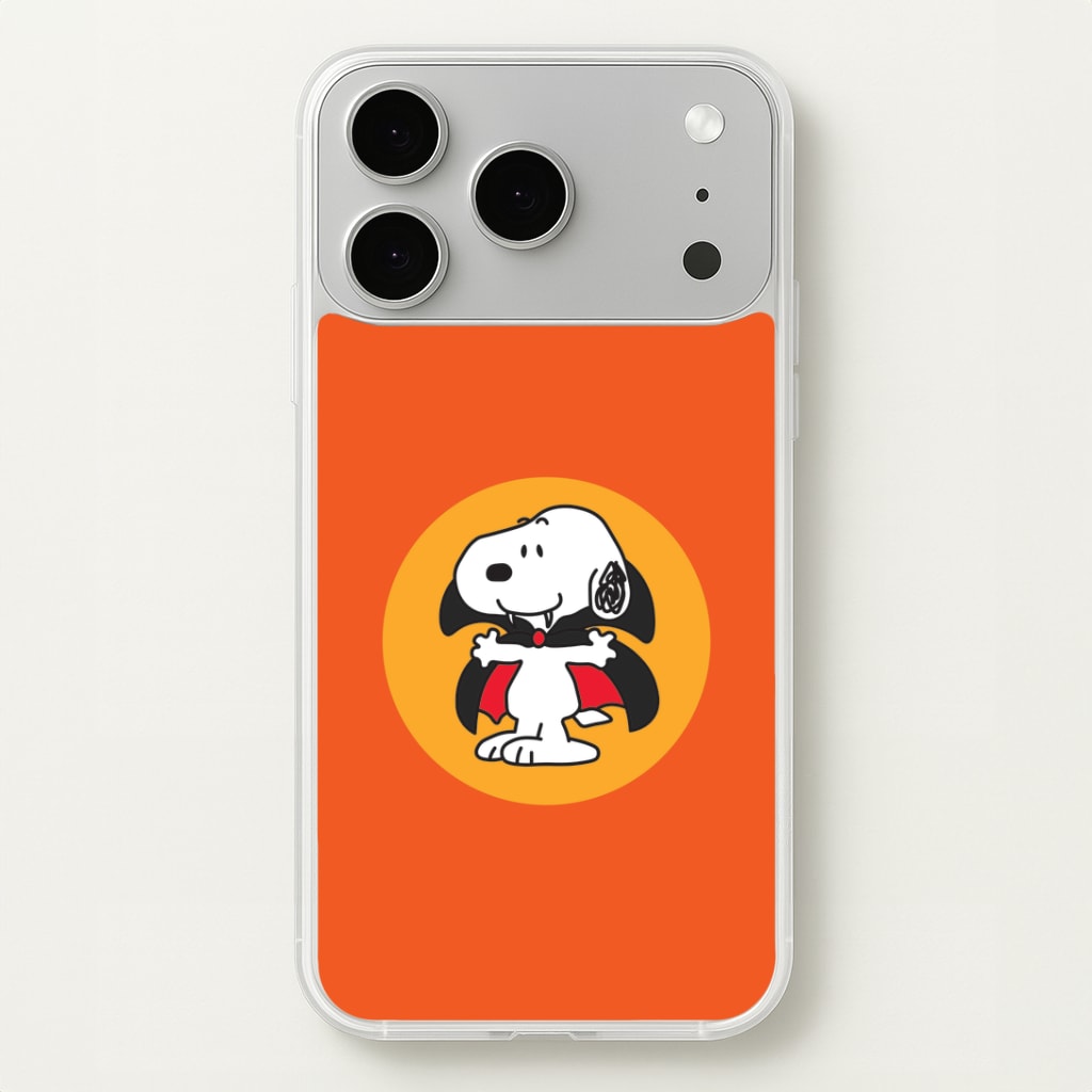 Cartoon Beagle Vampire iPhone 17 Pro Max Case
