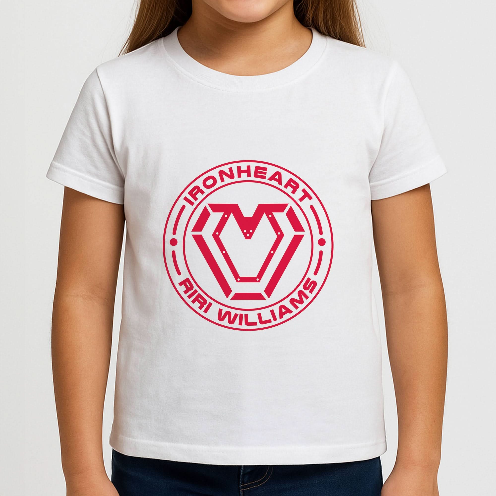Metal Heart Riri Girls T-Shirt