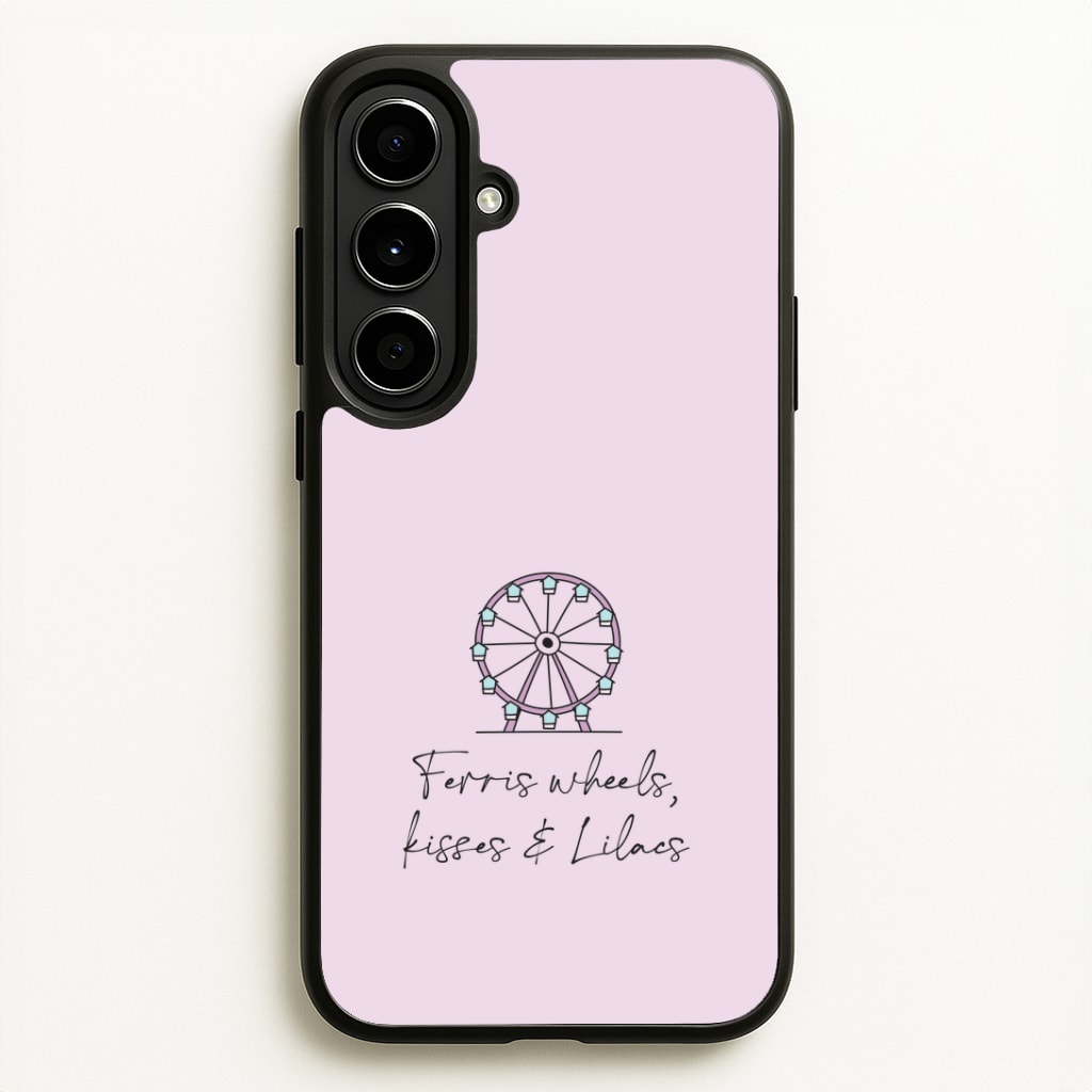 Ferris Wheels, Kisses & Lilacs Galaxy A56 Case