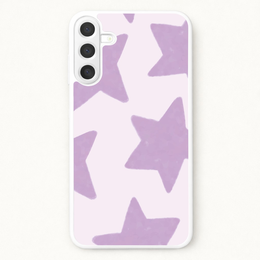 Lilac Stars Galaxy A37 Case