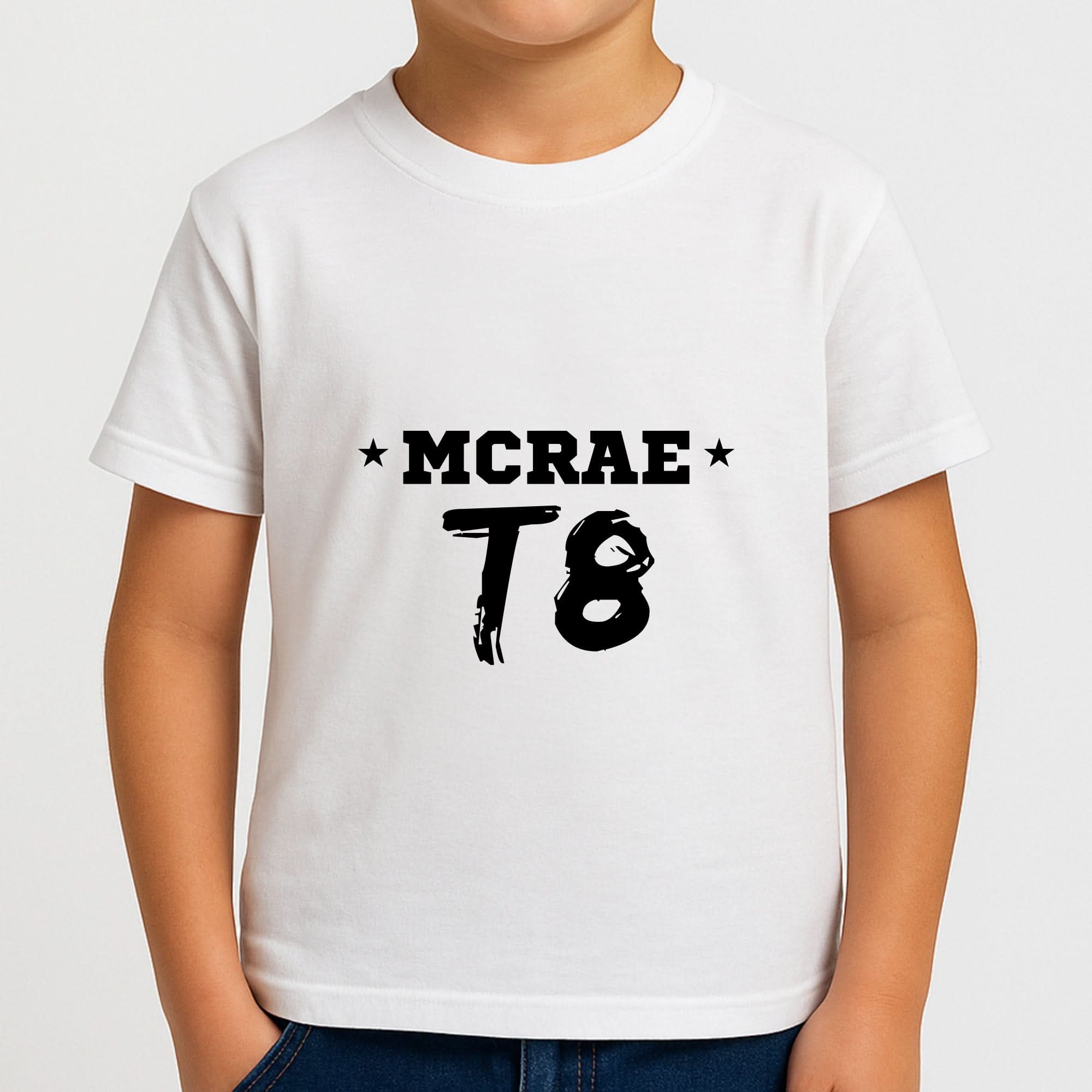 Pink T8 Sports Boys T-Shirt