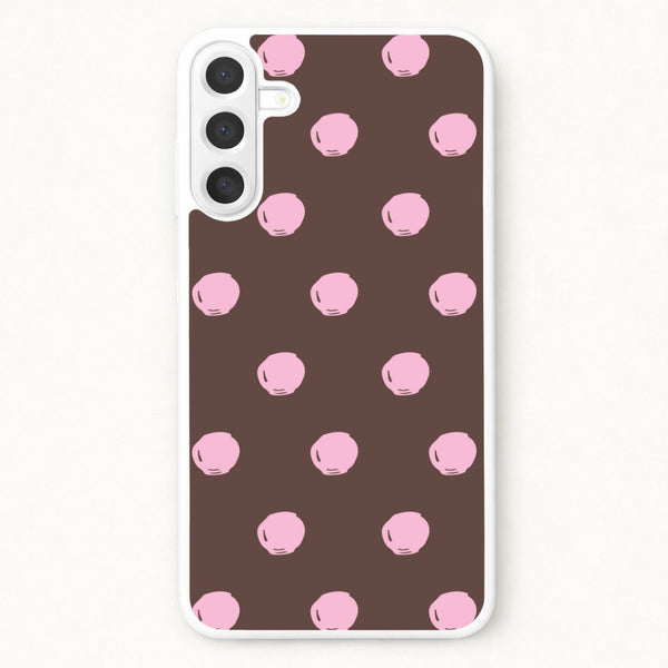 Chocolate & Strawberry Buttons Galaxy A57 Case