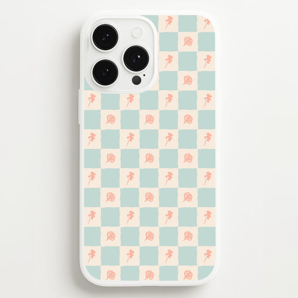 Patchwork Floral Pattern iPhone 13 Pro Case