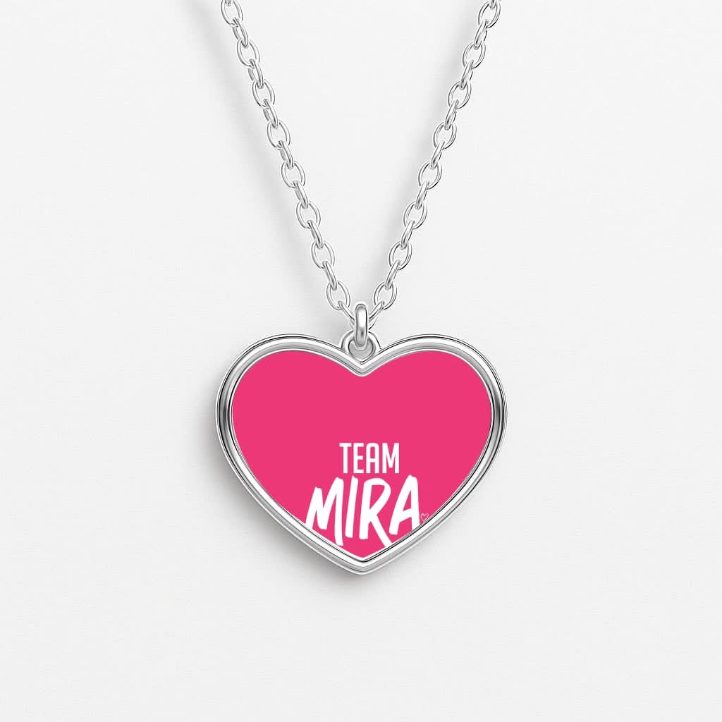 Team Mira Heart Necklace