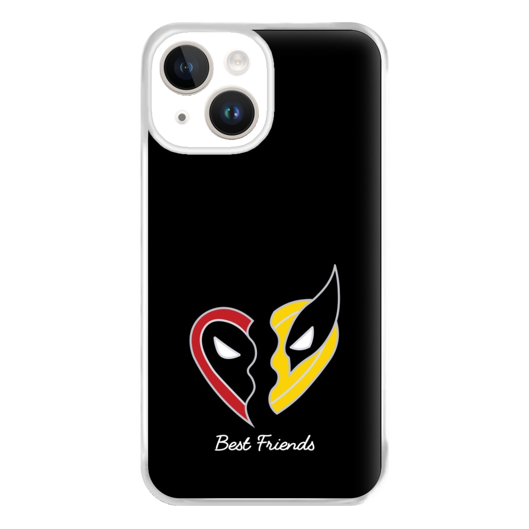 Superhero Best Friends Locket iPhone 14 Case