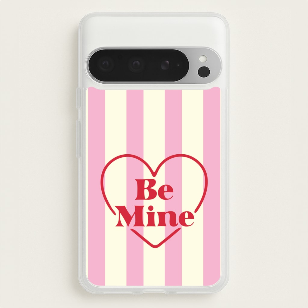 Be Mine Stripey Google Pixel 9 Pro XL Case