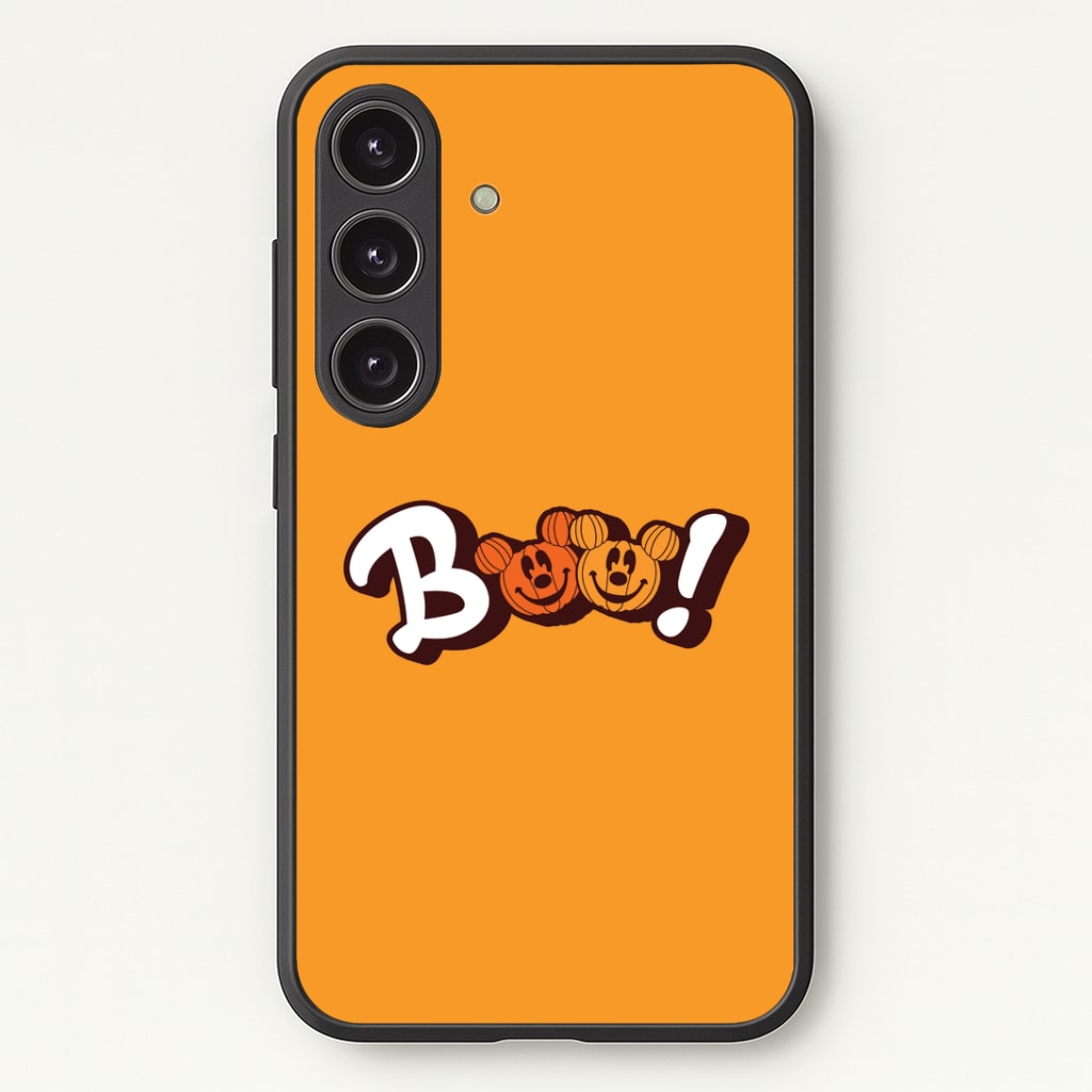 Pumkin Mouse Boo Galaxy S25 Case