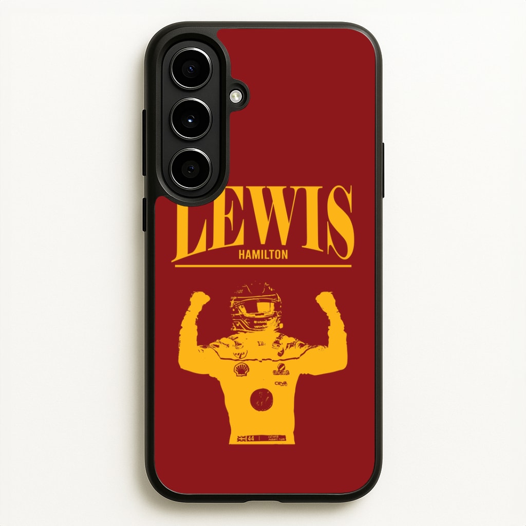 Lewis Red And Gold Galaxy A56 Case