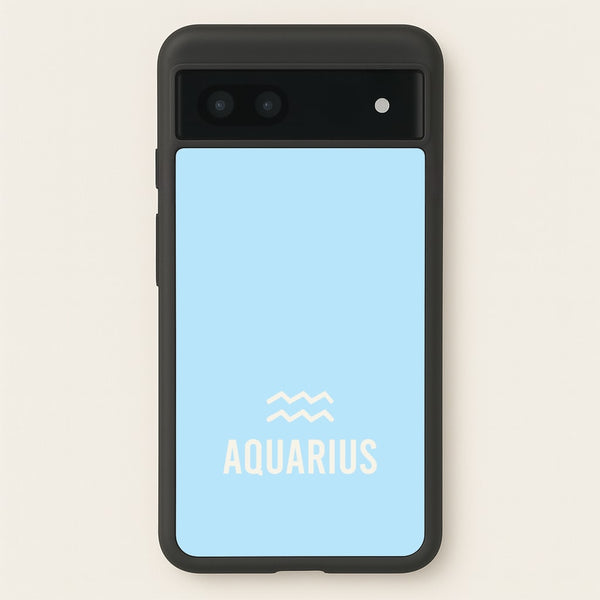 Aquarius Pastel Zodiac Google Pixel 6a Case