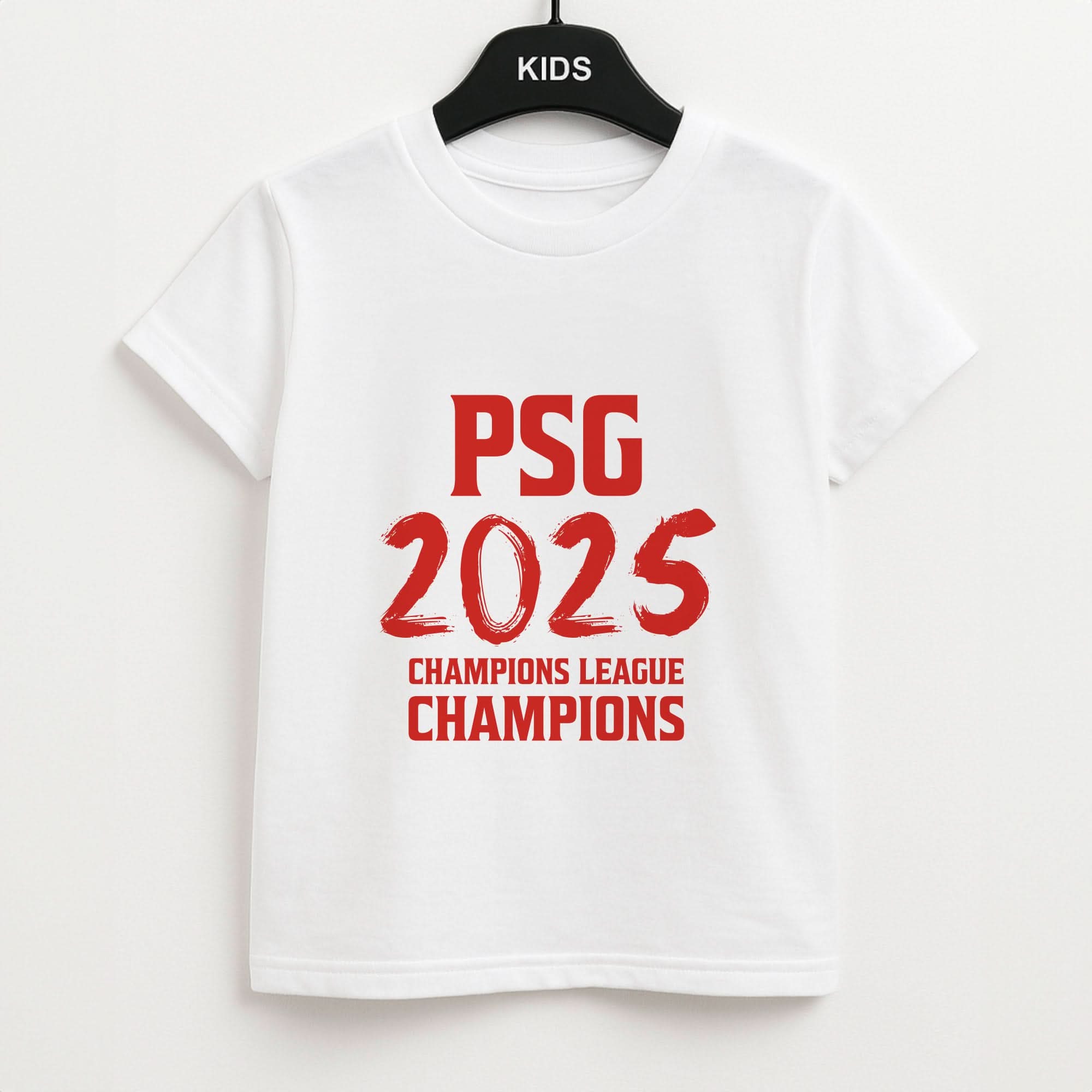 Champion League Winners 25 PSG Kids Unisex T-Shirt