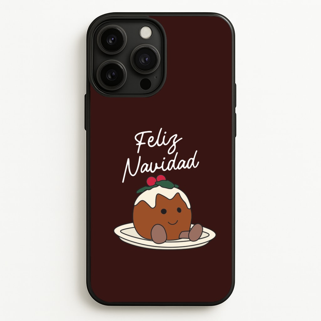 Christmas Pudding Plush iPhone 13 Pro Max Case